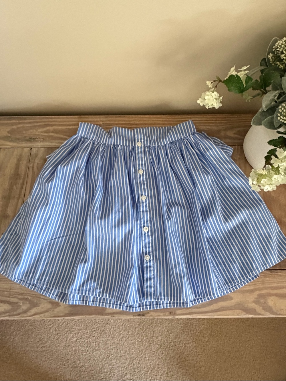 Polo by Ralph Lauren Blue and White Striped Dress - Picture 6 of 8